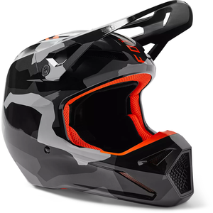 Fox Racing V1 Bnkr Helmet (Grey Camo)